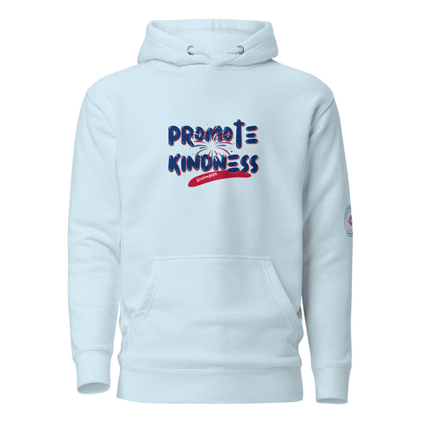 Unisex Red, White and Blue Hoodie Collection