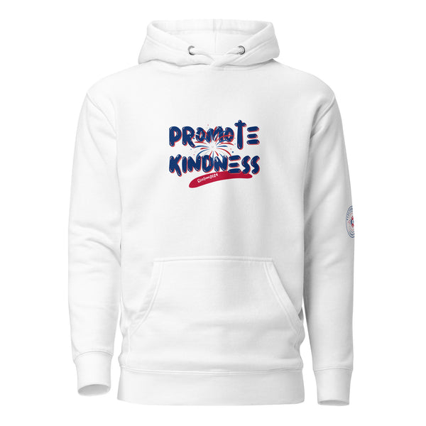 Unisex Red, White and Blue Hoodie Collection
