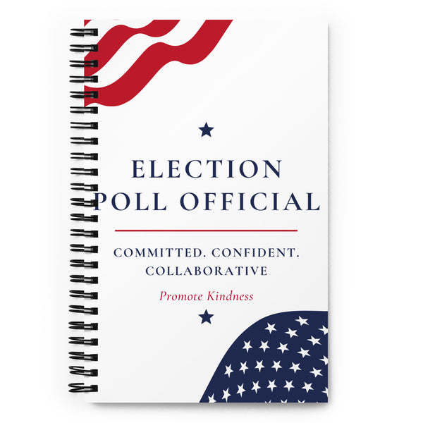 Election Poll Official Original Spiral Notebook