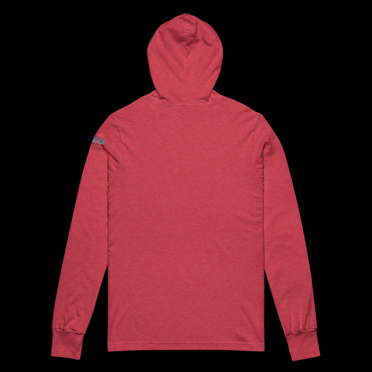 Hooded long-sleeve tee