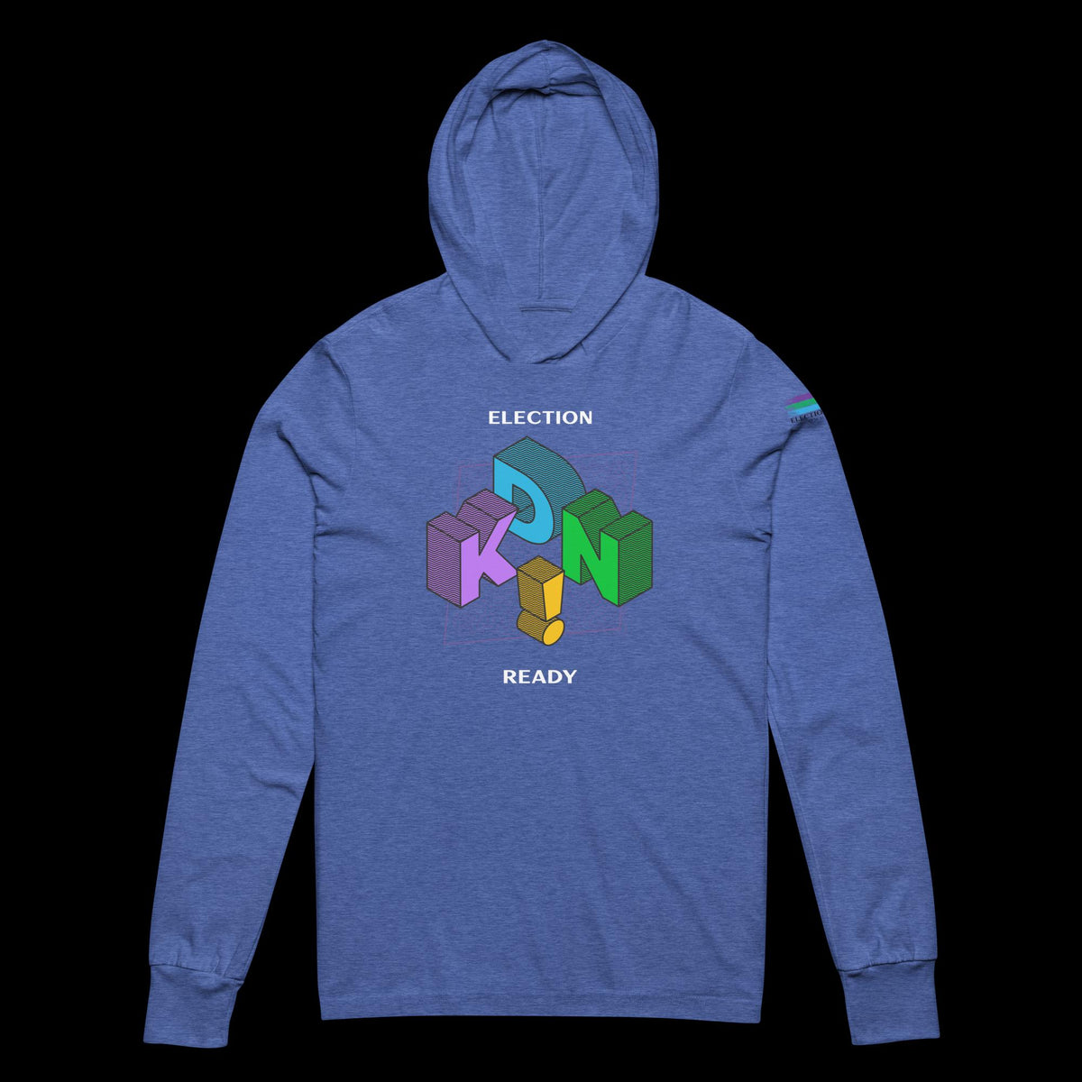 Hooded long-sleeve tee