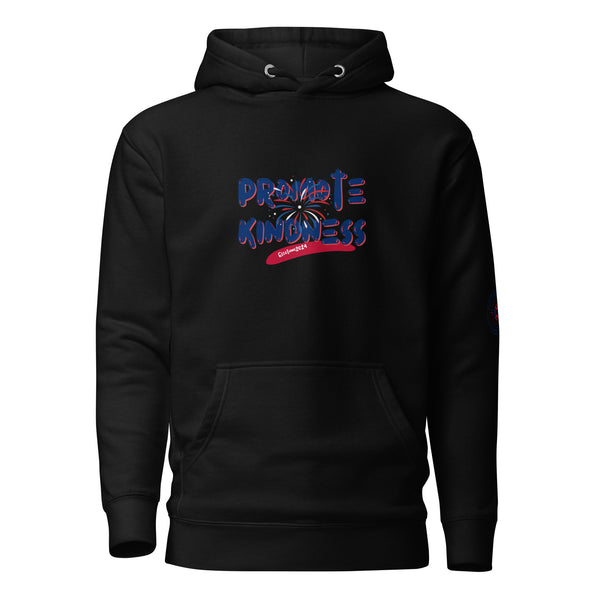 Unisex Red, White and Blue Hoodie Collection