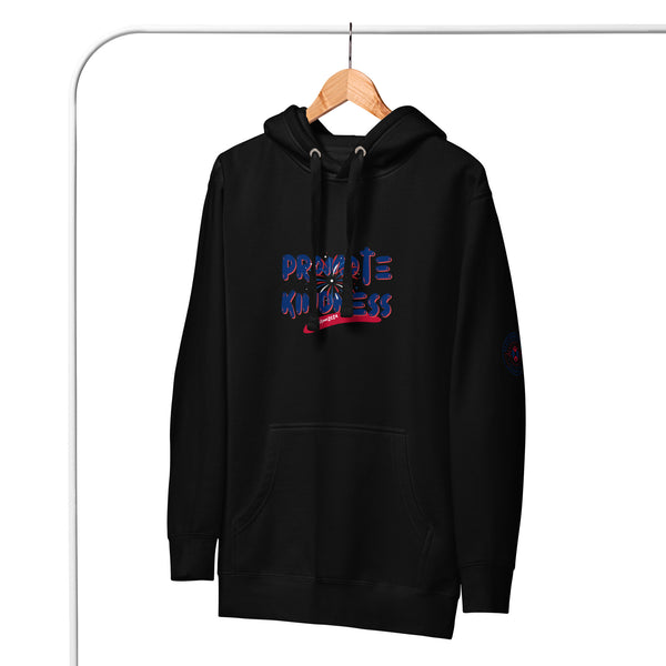 Unisex Red, White and Blue Hoodie Collection