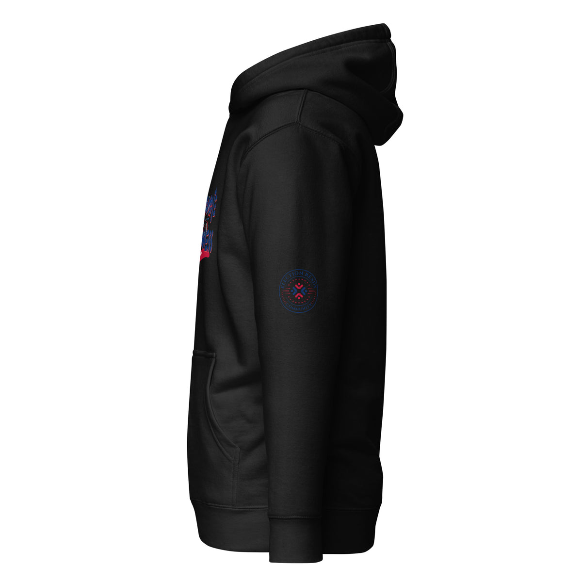 Unisex Red, White and Blue Hoodie Collection