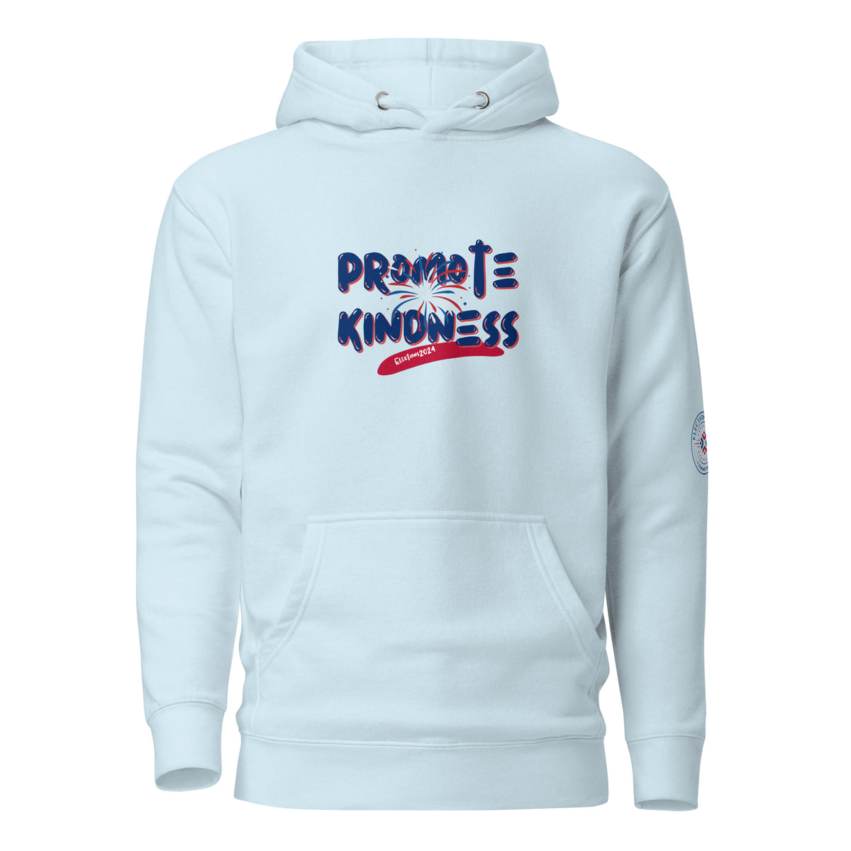Unisex Red, White and Blue Hoodie Collection
