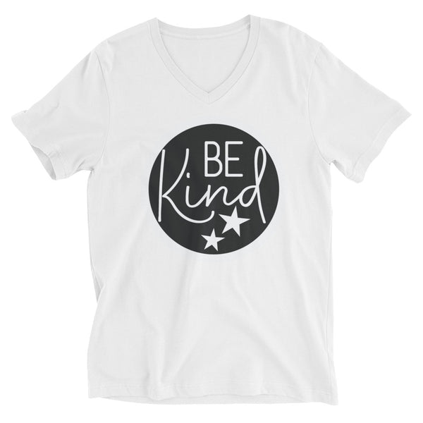 Unisex Short Sleeve V-Neck T-Shirt